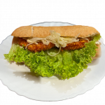Crispy Chicken im Baguette